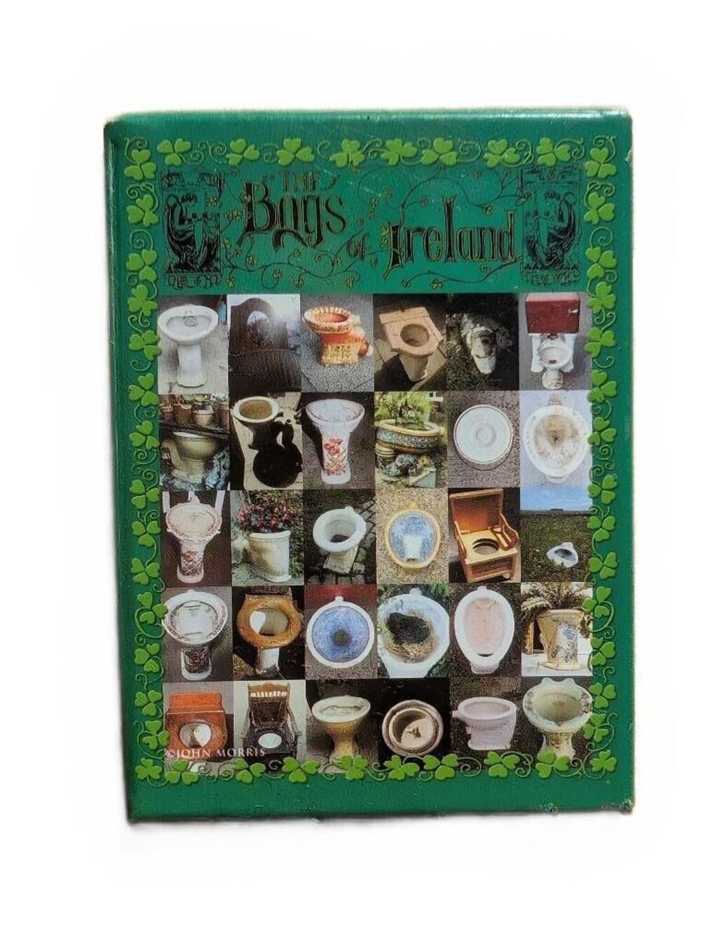 Bogs of Ireland Toilet Seat Novelty Souvenir Fridge Magnet Irish Gag Gift 3”